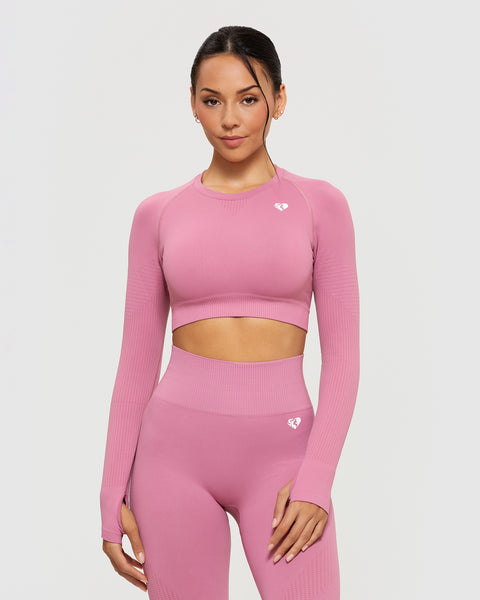 Crop top 2024 adidas rose