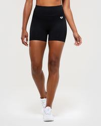 Power Seamless Shorts - Black | Women's Best