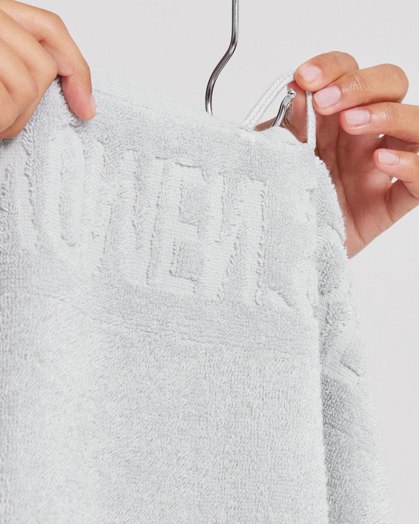 Small Sweat Towel | Silver Grey