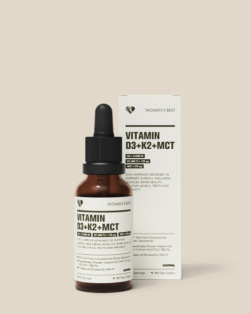 Vitamin D3 + K2 + MCT 10,000IU Liquid Drops