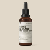 Vitamin D3 + K2 + MCT Liquid Drops (5,000IU)