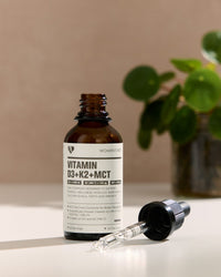 Vitamin D3 + K2 + MCT Liquid Drops (5,000IU)