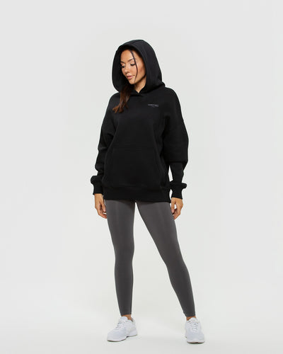 Comfort Oversized Hoodie Black