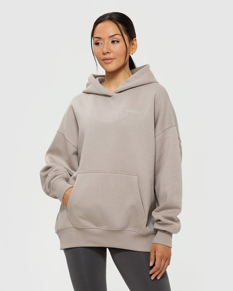 Comfort Oversized Hoodie Buff