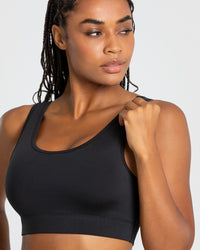 Essential Sports Bra | Black