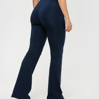 Essential Flared Leggings | Sapphire Blue