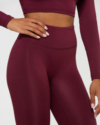 Essential Leggings | Dark Cherry