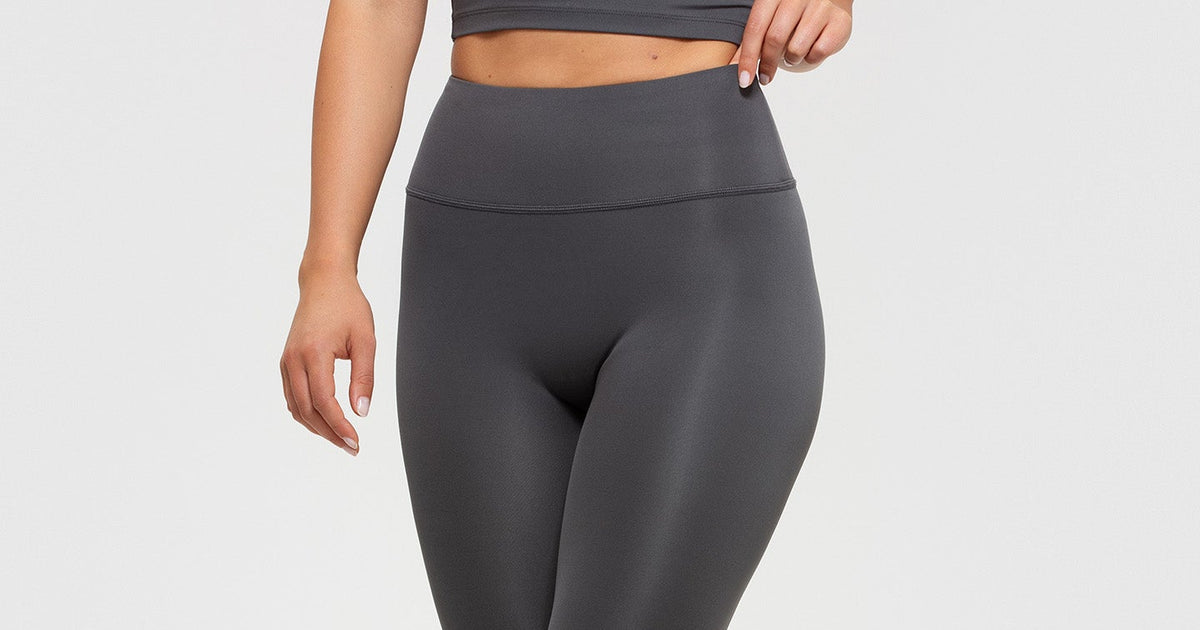 Hue Graphite Leggings with Wide Waist Band