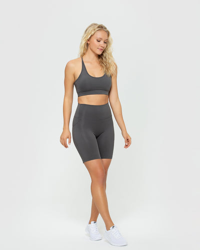 Essential Cycling Shorts with Pockets Graphite Women s Best
