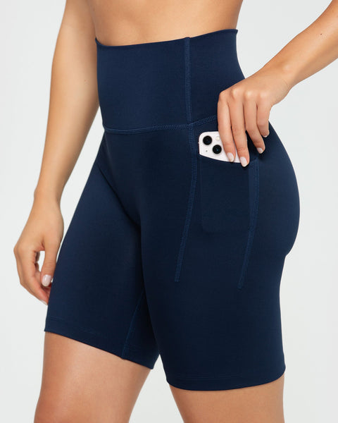 Cycling shorts blue sale