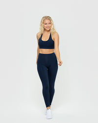 Essential Leggings with Pockets | Sapphire Blue