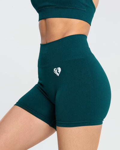 FREE PEOPLE MOVEMENT SEAMLESS SHORT - GREEN TEAL 2566 – Work It Out