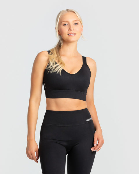 Hold High Support Sports Bra | Space Grey