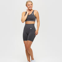Power Seamless Cycling Shorts | Graphite